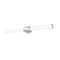 Z-Lite Cooper Vanity, 1-Light, 32 In.W x 4 In.L x 4.75 In.H, Brushed Nickel/Frosted 1010-32W-BN-LED - alternate 5